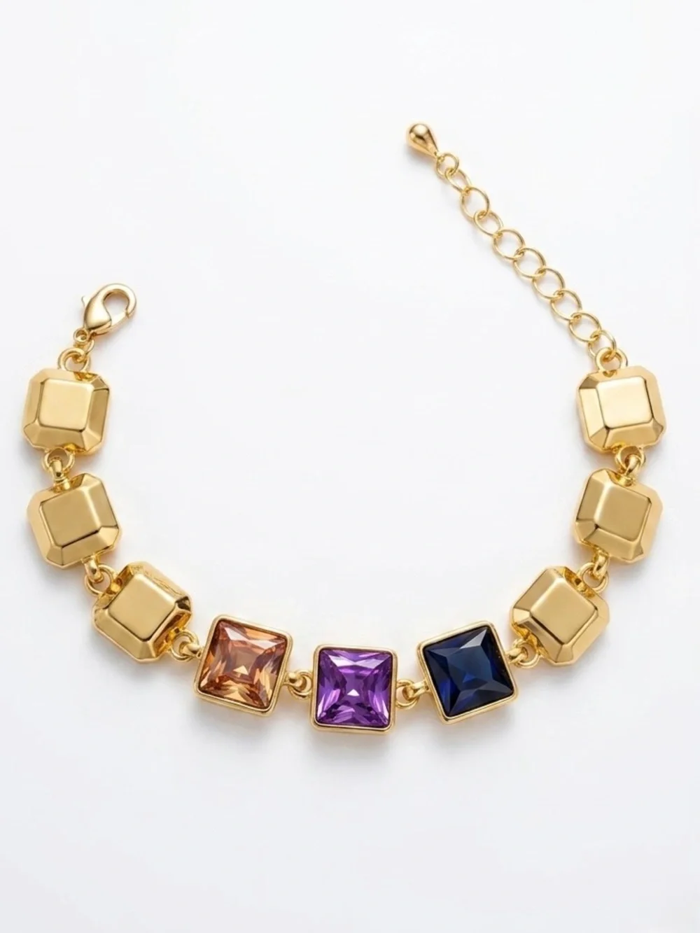 EXCLUSIVE LIMITED EDITION: French Collection Austrian Crystal Bracelet 14K Gold